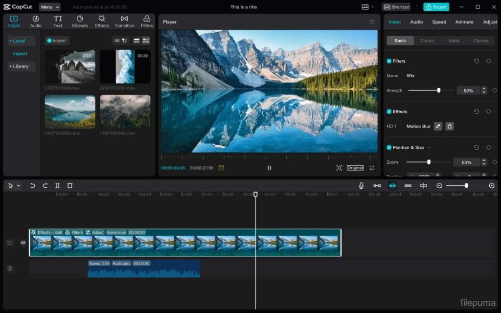 Aplikasi Editing Video Lewat CapCut di Laptop