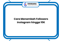 Cara Menambah Followers Instagram hingga 10K