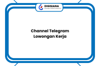 Channel Telegram Lowongan Kerja