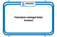 Pekerjaan sebagai Data Analyst