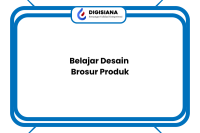 Belajar Desain Brosur Produk