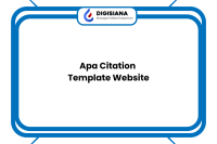 Apa Citation Template Website