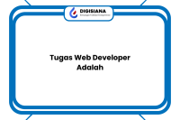 Tugas Web Developer Adalah