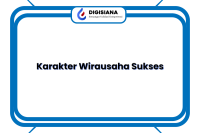 Karakter Wirausaha Sukses