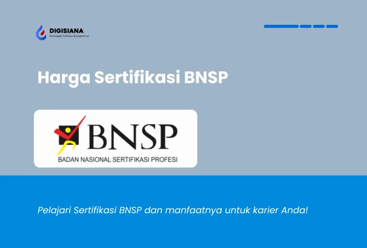 Harga Sertifikasi BNSP Terbaru 2026